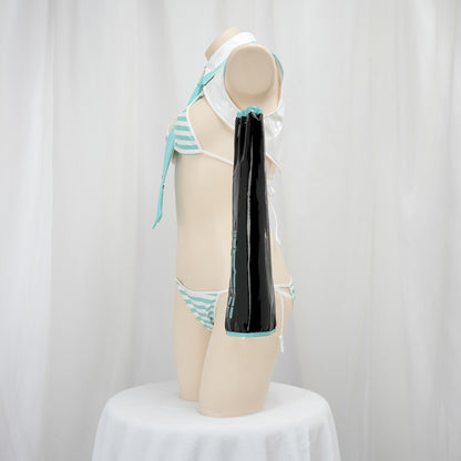 Patent Leather Hatsune Miku Bikini Set