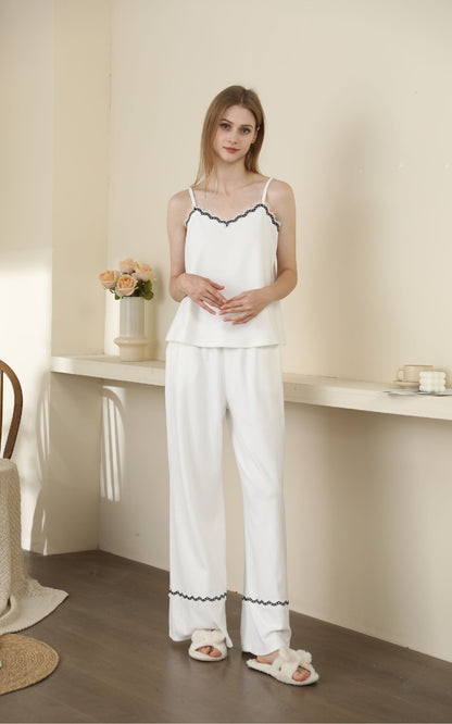 Luxury Minimalist Long Sleeve Thermal Pajama