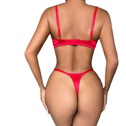 Sexy Simple Basic Versatile Embroidered Flower Suit