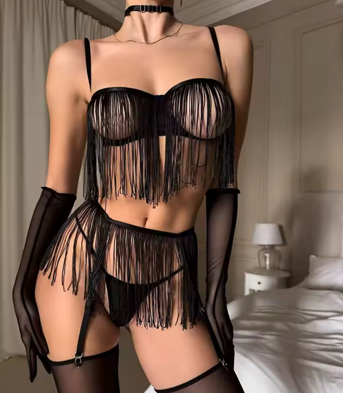 Black Sway Lingerie Set