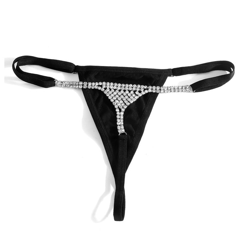 Fashionable Shining Diamond Sexy Inlaid Sexy Bikini Body Chain Accessories Thong