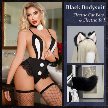 Bunny Girl Lace Cosplay Lingerie Set