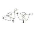 Elastic Band Leg Ring Socks Clip Love Heart-Shaped Chain Sweet Cool Dark Series