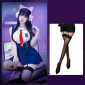 JK Uniform Play Sexy Hip-Exposed Suit