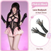 Black & Gloves Set