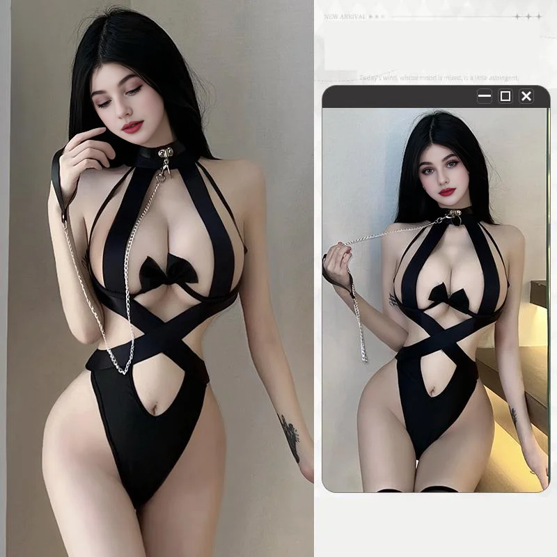 Elastic Binding Sexy Lingerie Set