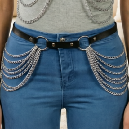 Binding Body Chains Waist Chain Chest Necklace Suit