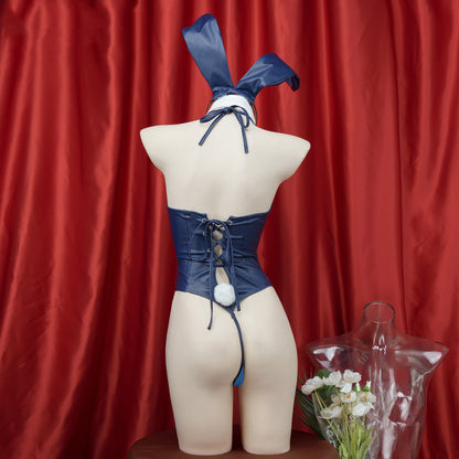Sexy Bunny Police V-Neck Bodysuit Costume