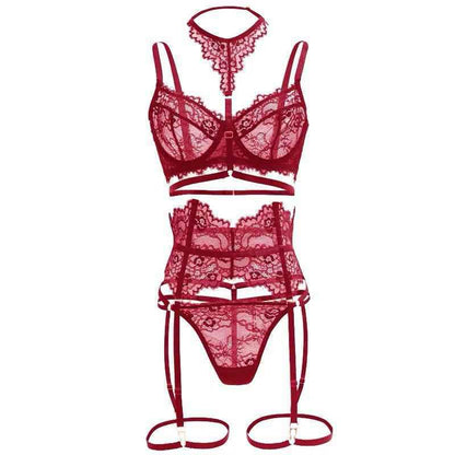 Lace Strap Neck Ring Sexy Underwear