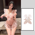Pink & White Gloves Set