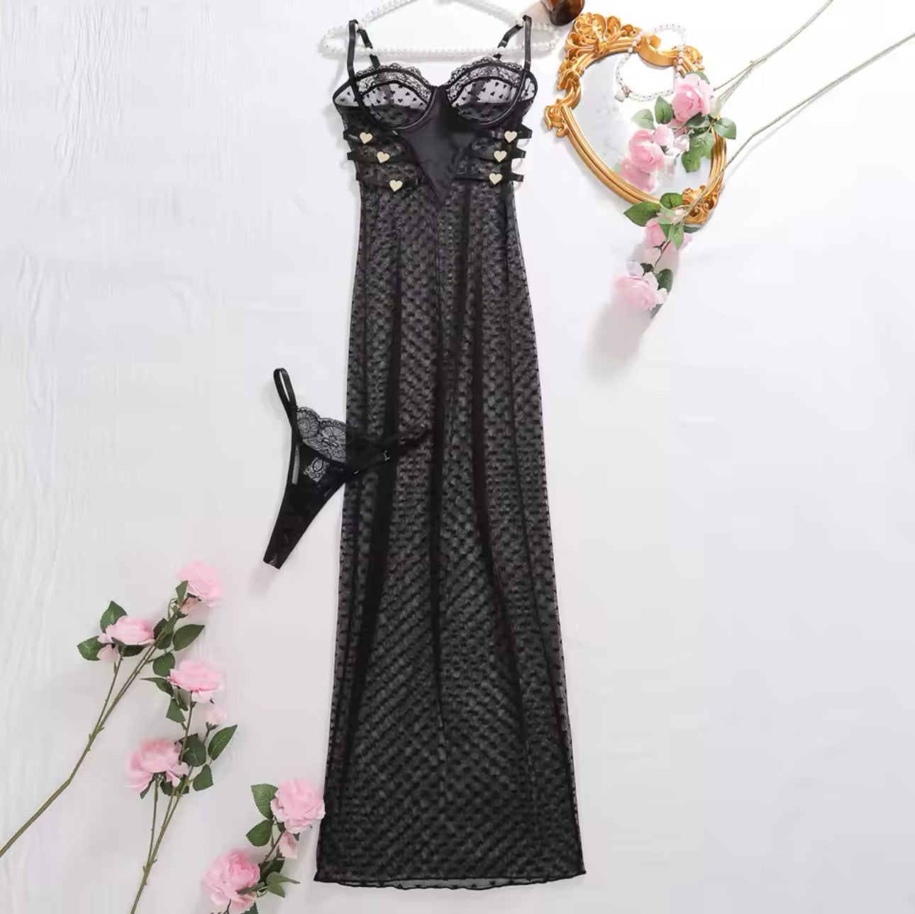 Malta Sheer Nightdress