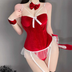 Red + stockings