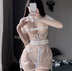 White (no stockings)