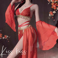 Lace-up Backless Chiffon Chinese Ancient Style Sexy Lingerie