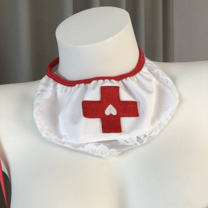 Sweet Nurse Role-playing Sexy Lingerie Set
