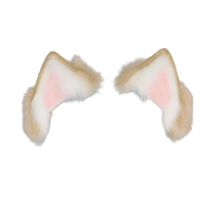 Electric Cats Ear Headband & Tail Set For Cosplay