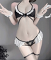 Top + Panties + Stockings