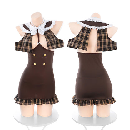 Sexy Detective Cosplay Lingerie Set