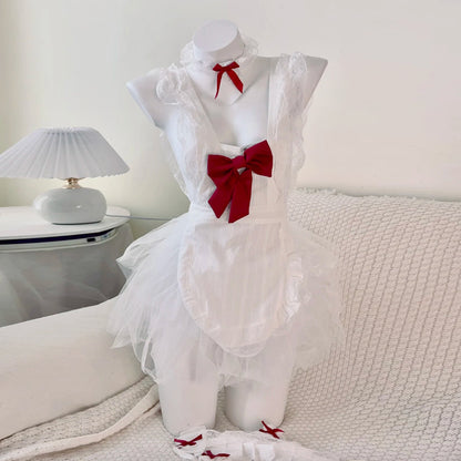 Sweetheart Maid Cosplay Uniform Bow Set