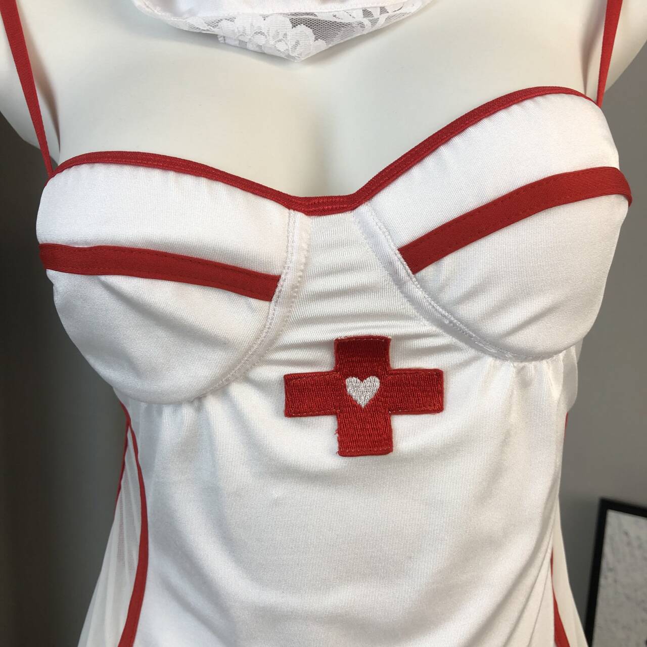 Sweet Nurse Role-playing Sexy Lingerie Set