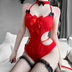 Red + stockings