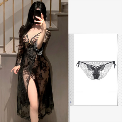 French Romantic Lace Dress