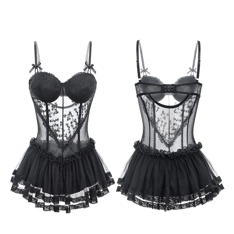 Lace Underwired Corset Dress