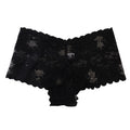 Alluring Women's Breathable Lace Briefs Featuring Mid-Rise V-Shape Design