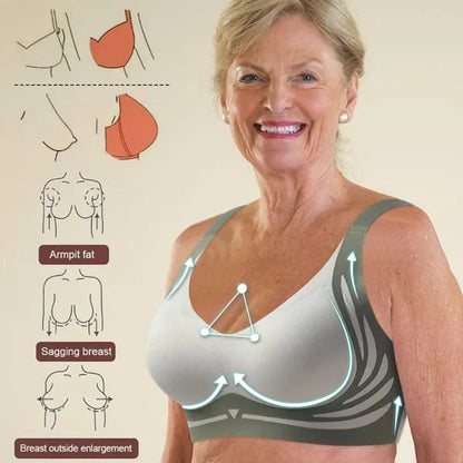 Lightweight Push-up Bra to Prevent Sagging Sexy Backless Seamless Underwear