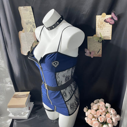 Sexy Instructor Cosplay Lingerie Set