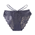 Sexy Women's Signature Lace Thong Low Rise with Breathable Cotton Crotch