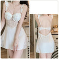 Push up Seduction Net Deep V Large Size Braces Night Skirt