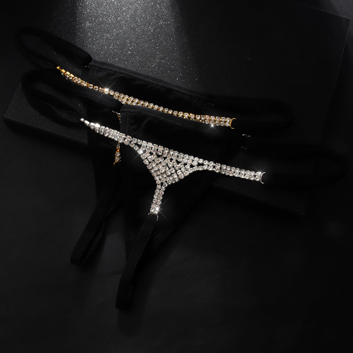 Fashionable Shining Diamond Sexy Inlaid Sexy Bikini Body Chain Accessories Thong