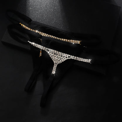 Fashionable Shining Diamond Sexy Inlaid Sexy Bikini Body Chain Accessories Thong