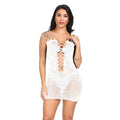 Hot Drilling Lingerie Mesh Bodystocking