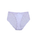 Sexy Women's Lace Thong Underwear Low Rise with Bowknot Cotton Crotch