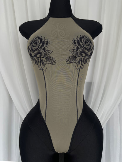Tight Backless One-Piece Underwear Tights