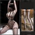 Leopard Print & Stockings Suit