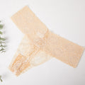 Sexy Seamless Lace See-through Women's Underwear Thong