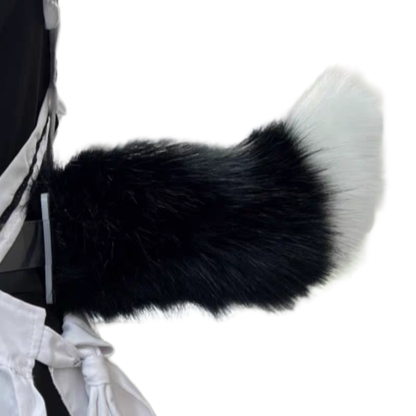 Electric Cats Ear Headband & Tail Set For Cosplay